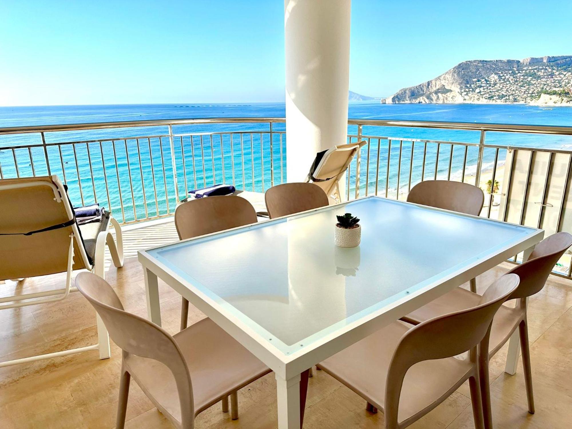 Porto Azul 10A Frontal Penon & Sea View First Line Arenal Beach Calpe Exterior photo
