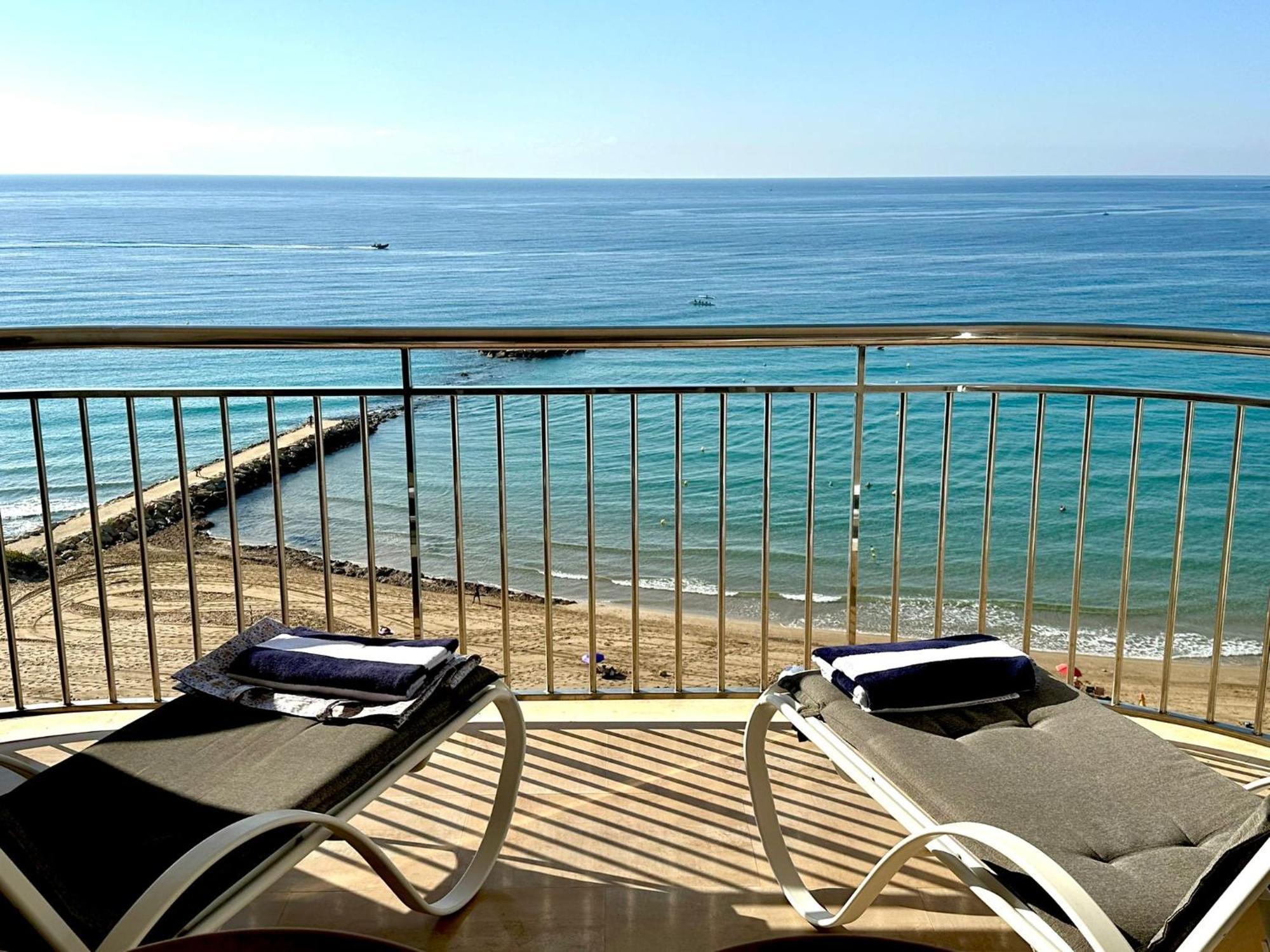 Porto Azul 10A Frontal Penon & Sea View First Line Arenal Beach Calpe Exterior photo